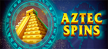 Aztec Spins, find the right golden mask and reign in this Aztec slot machine!
Get any symbol on the Aztec roulette wheel, which then fills the third and fourth reels with that symbol, which remains locked in position until a prize occurs! Discover the mysteries of the Aztec civilization in Aztec Spins! This slot machine by Red Tiger has old surprises in 6 reels and 30 paylines.