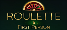 unique RNG-based roulette game like no other. All the usual roulette bets are here as part of a sophisticated 3D animated roulette table environment that is utterly convincing and captivating.

Evolution's familiar, easy-to-use user interface and action buttons allow players to play at their own pace and place repeat bets with ease. First Person Roulette is a superior version of the classic single zero roulette. With a realistic chip stack that matches the player's available bankroll at the player's fingertips, it's easy to get immersed in the game. The game caters to all types of players - including those who prefer not to play under the pressure of a timed betting period and also those who like to speed up the game.

The unique 'Go LIVE' button can take players on an incredible journey through the first-person game portal and directly to an Evolution live roulette table.