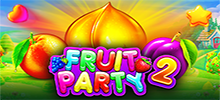 Mix up juicy wins in Fruit Party 2™, the cluster pay videoslot where symbols award prizes for blocks of at least 5 of the same fruit. Enjoy the Free Spins, during which any symbol can hit with a random multiplier of 2x or 4x that applies to the total win of the block it’s part of.
